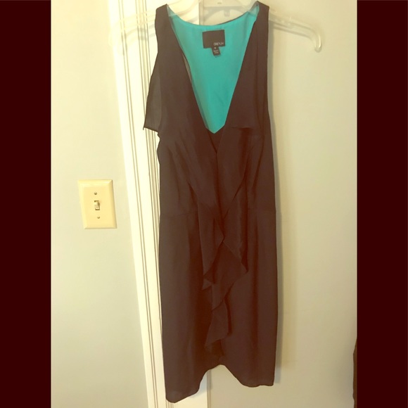 Greylin Ruffle Front Mini Dress - Picture 1 of 3